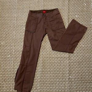 Mossimo Supply Co. Vintage Chocolate Brown Cargo Pants